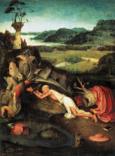 San Girolamo in preghiera da Hieronymus Bosch